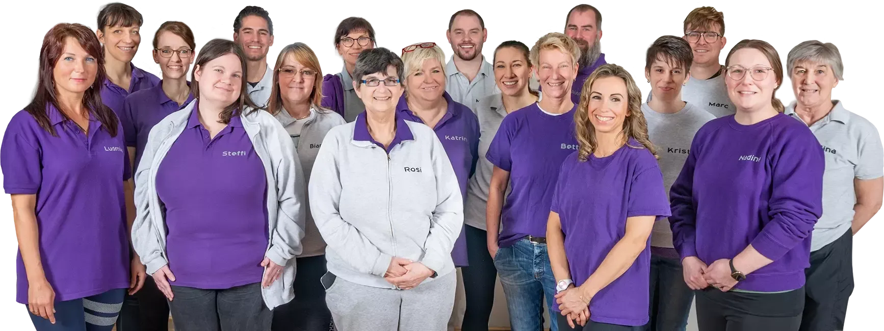 Das Team von Rundum Gesund Physiotherapie in Berlin-Wittenau, 30 Personen